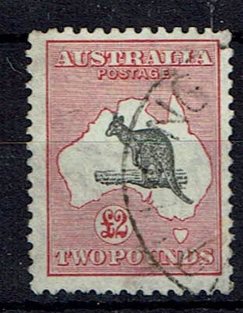 Image of Australia SG 114 FU British Commonwealth Stamp